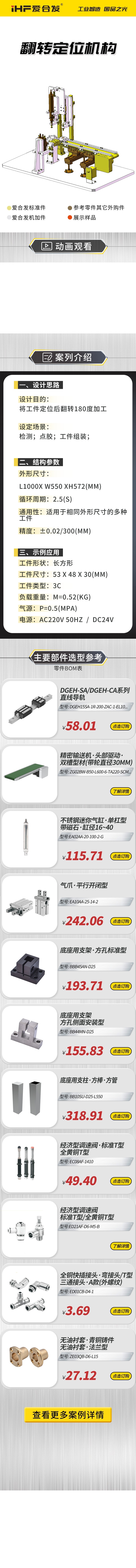 案例剖析：愛合發(fā)翻轉(zhuǎn)定位機構(gòu)！
